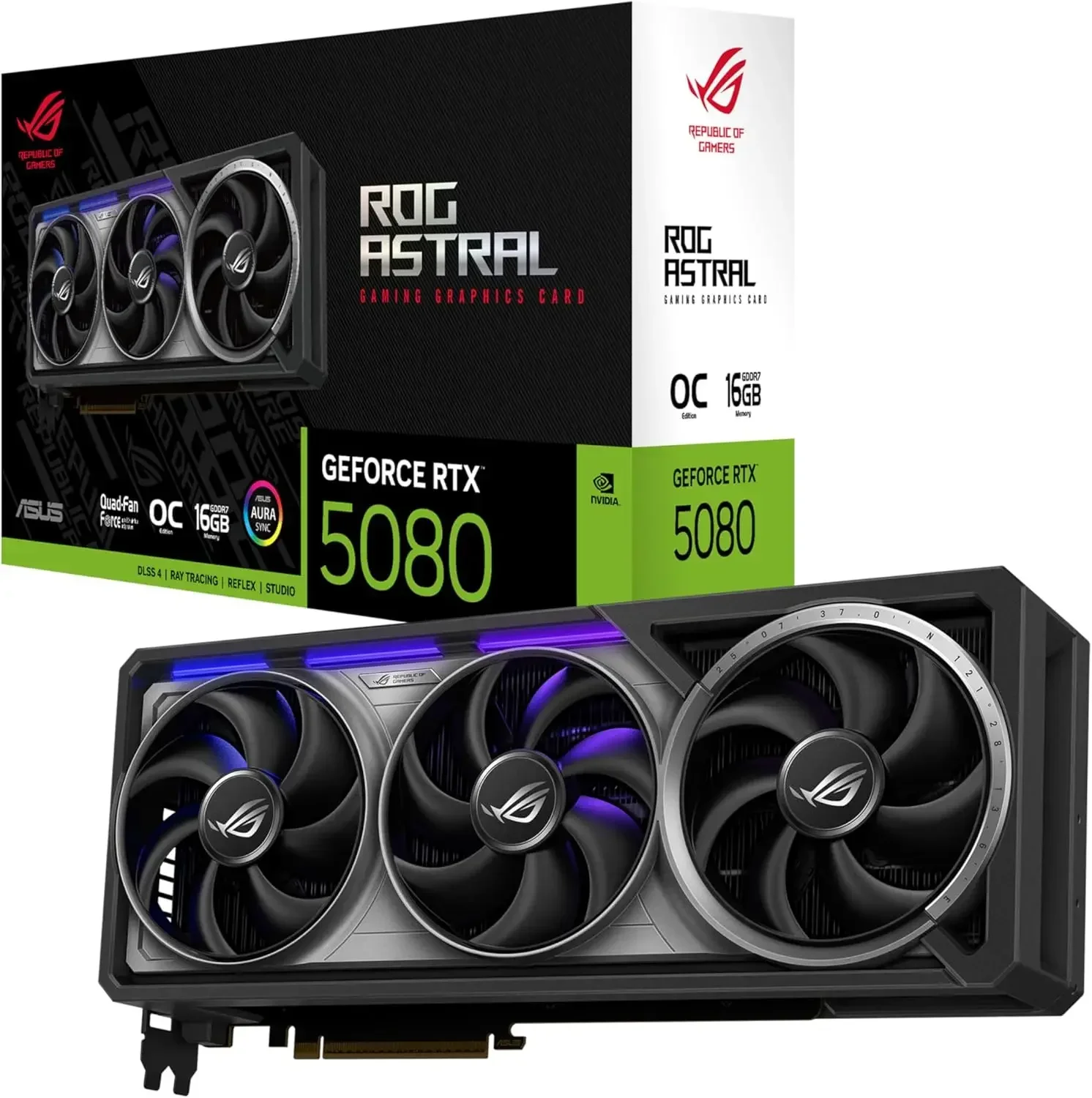 Astral RTX 5080 OC Edition Gra - Rtx 5080 16Gb 评论和价格
